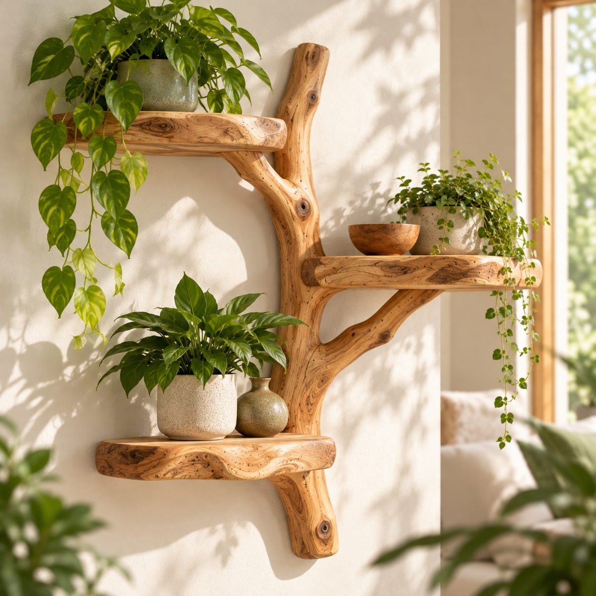 Branch-Form Wall Shelf - view 2
