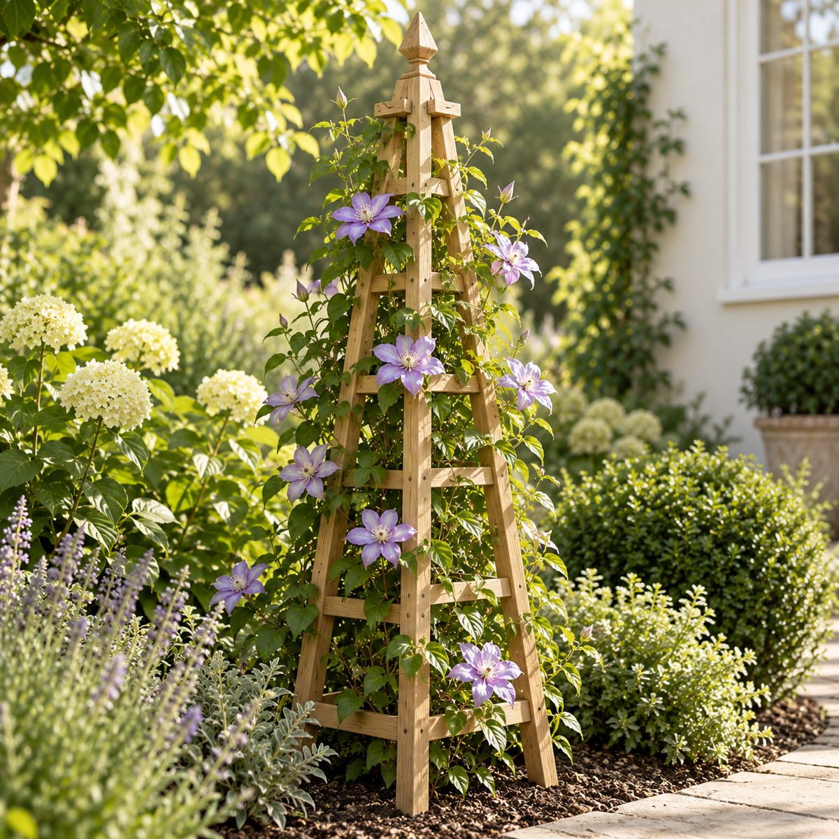 Garden Obelisk Trellis - view 1