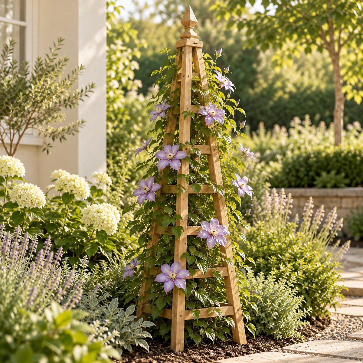 Garden Obelisk Trellis - view 2