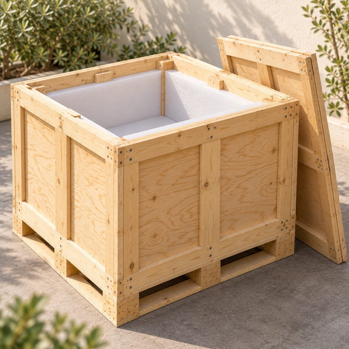 ISPM-15 Heat Treated Export Crate - view 2