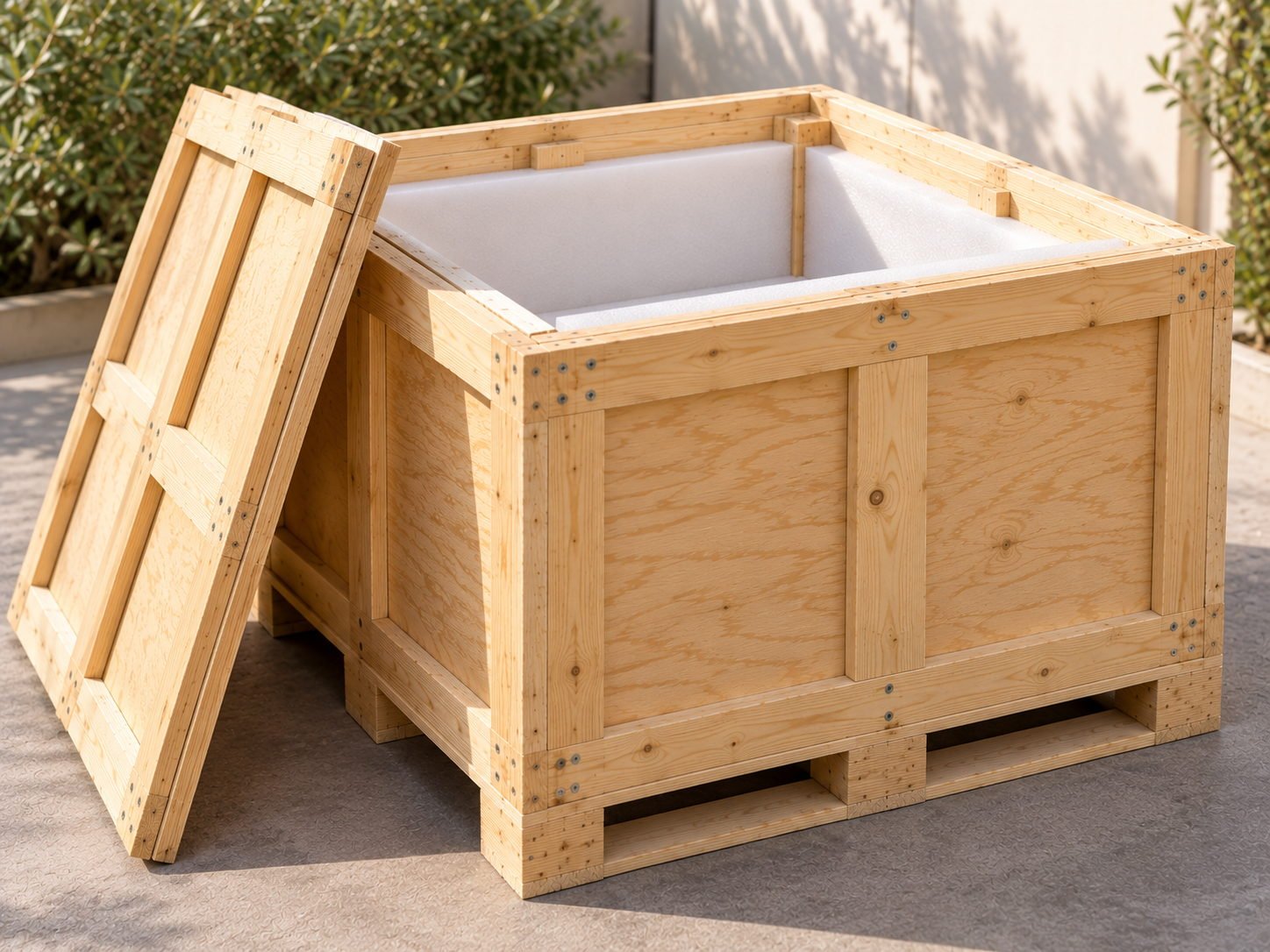 ISPM-15 Heat Treated Export Crate - view 1
