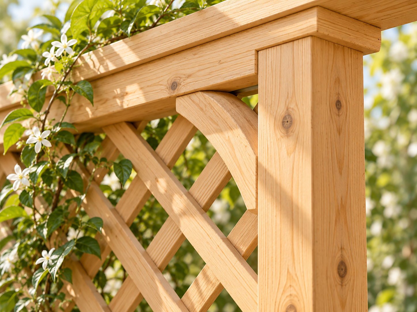 Garden Arch Arbor & Pergola Walk - the range, side by side