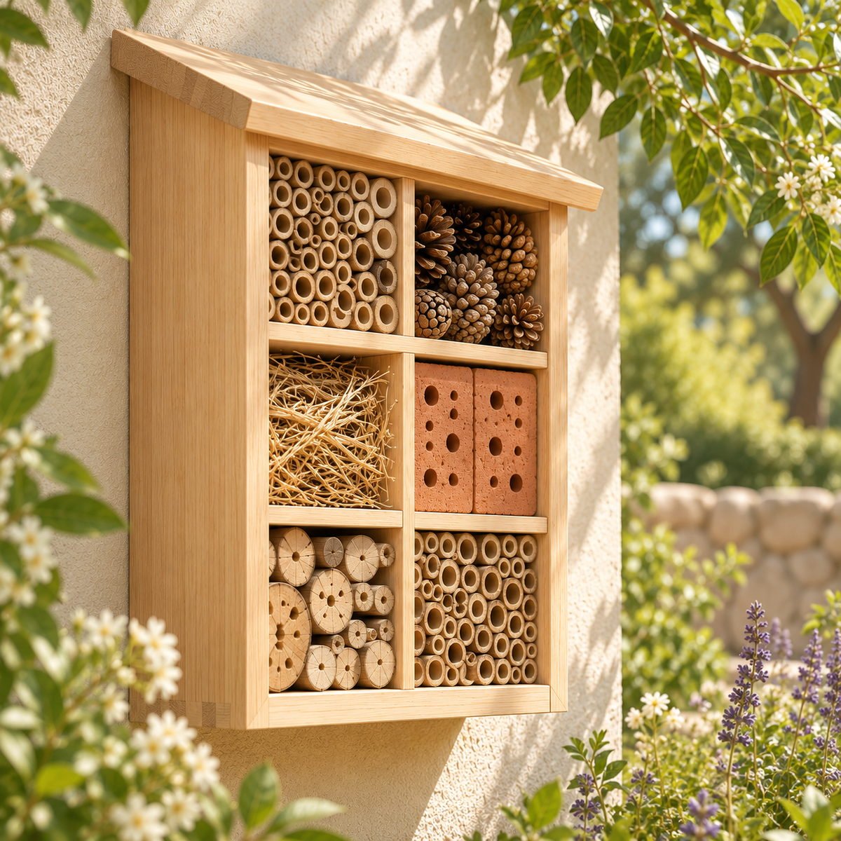 Six-Chamber Insect Hotel - view 3